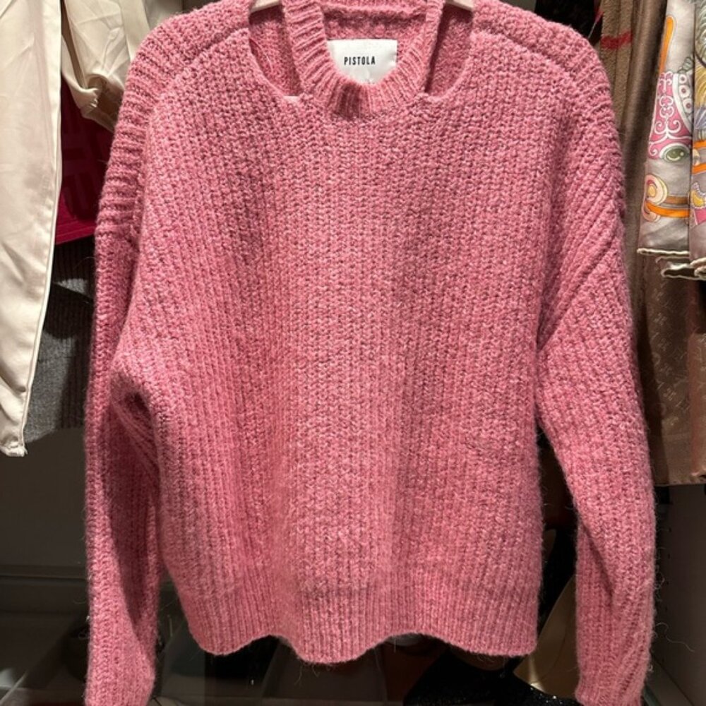 PISTOLA Eva Pink Knit Sweater - Picture 7 of 8